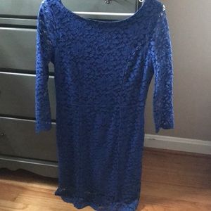 Forever 21 size M fancy cute blue dress